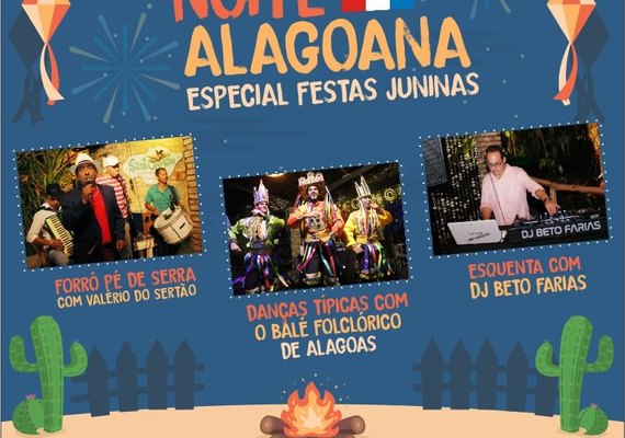 Santorégano realiza noite alagoana nesta sexta
