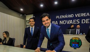 João Catunda assume mandato de vereador na Câmara de Maceió