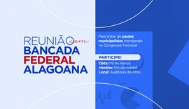 AMA reúne bancada federal de Alagoas para defender pauta municipalista