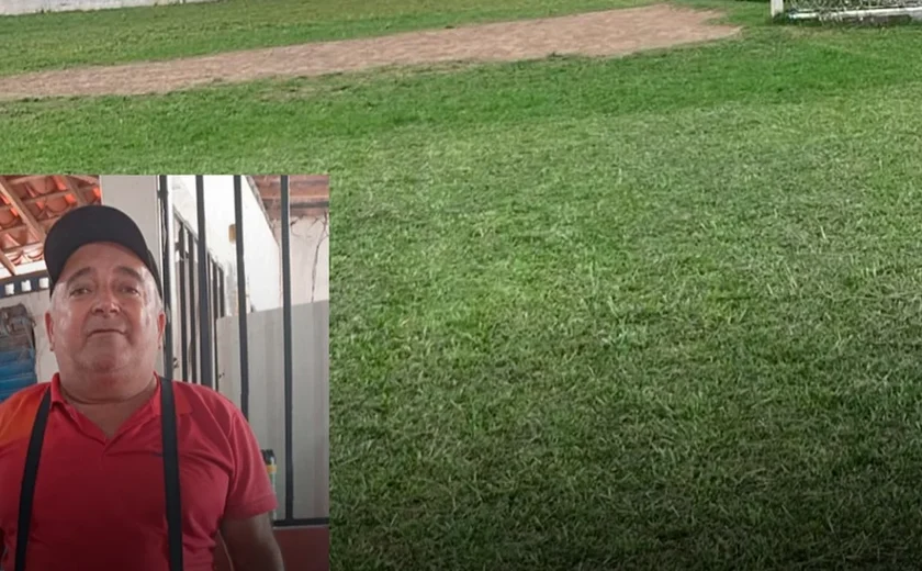 Dono de campo de futebol morre após sofrer descarga elétrica enquanto operava máquina de cortar grama
