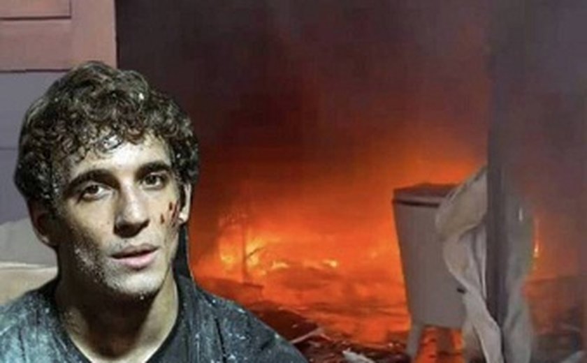 Astro de 'Elite' e 'La Casa de Papel' se desespera ao ver casa destruída por incêndio