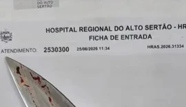 Mulher é presa após esfaquear companheiro em zona rural de Delmiro Gouveia