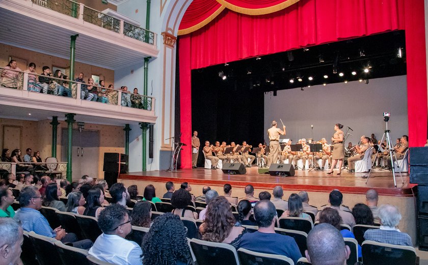 Banda da PM-AL promove Concertos de Natal