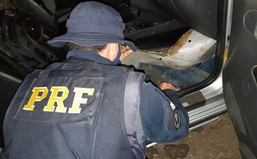 PRF em Alagoas prende homem com veículo roubado na BR-316