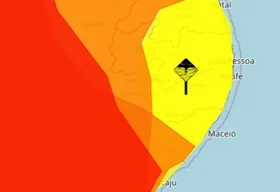 Domingo terá chuva e cidades de Alagoas seguem em alerta meteorológico