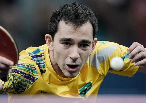 Calderano é vice-campeão mundial inédito no tênis de Mesa em campanha