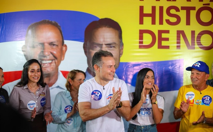 Renan Filho deve vencer em todas as cidades do litoral Norte