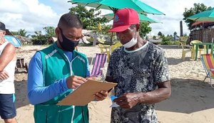 Em Porto de Pedras, Prefeitura intensifica fiscalização nas praias nessa alta temporada turística