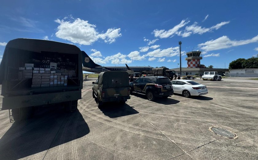 Polícia Federal realiza operação inédita para transporte de armas e munições em Alagoas