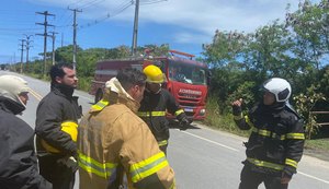 Corpo de Bombeiros retifica informações sobre incêndio em subestação no Polo Industrial de Alagoas