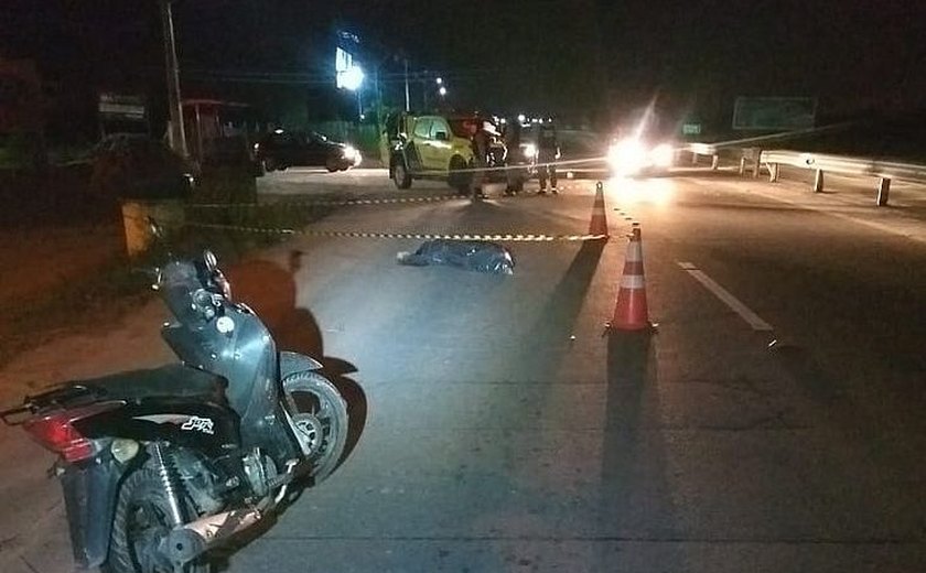Motociclista morre após perder o controle ao passar em quebra-molas