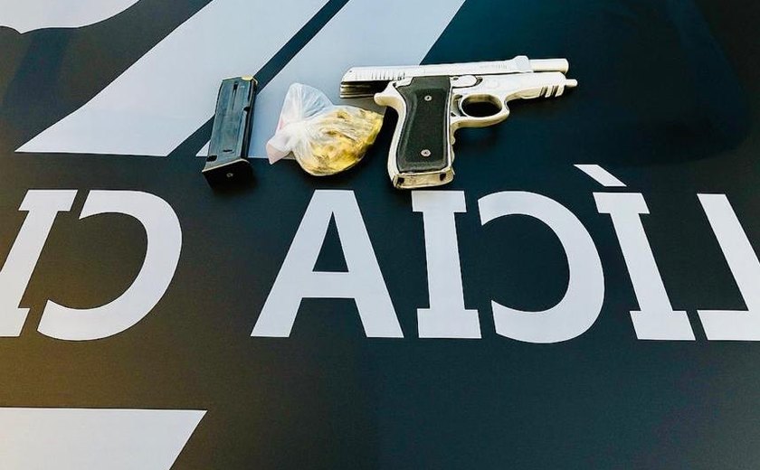Polícia prende homem acusado de tentativa de homicídio em Rio Largo