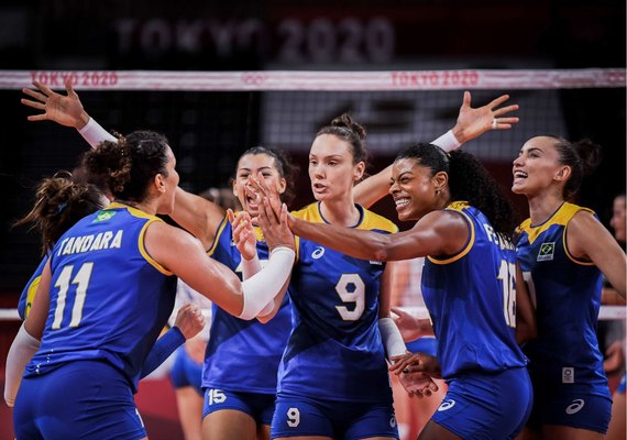 TÓQUIO 2020: Brasil vence Sérvia e mantém a invencibilidade