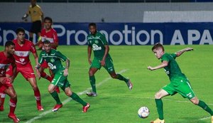 CRB perde para Chape no Rei Pelé e fica no meio da tabela