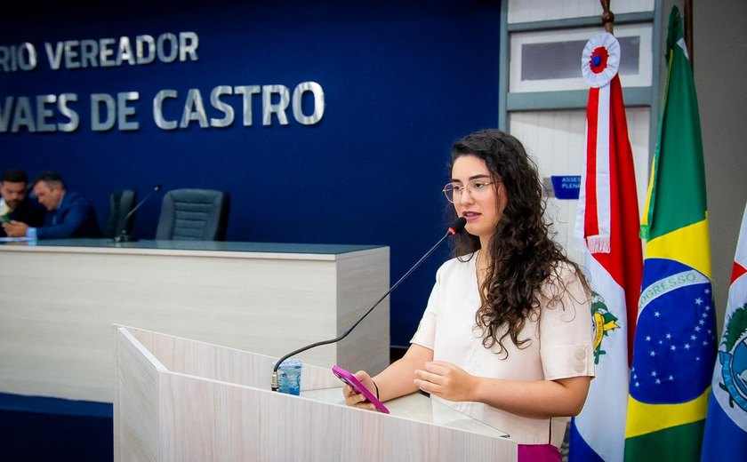 Vereadora representa a Câmara de Maceió em fórum nos Estados Unidos