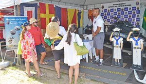 Capitania dos Portos de Alagoas divulga Mentalidade Marítima durante Torneio Internacional de Beach Tennis