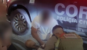 Polícia Civil presta primeiros socorros a vítima de acidente no bairro Cidade Universitária