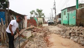 Chuvas afetam 35 casas em Fernão Velho