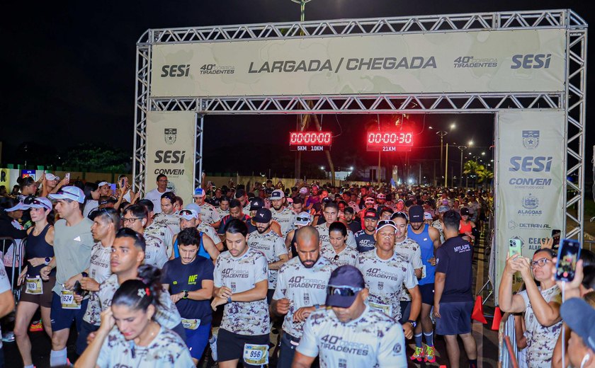 PM celebra 40ª Meia Maratona Tiradentes com mais de 3.500 participantes