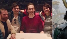 Tom Hiddleston celebra início da produção da série 'Loki'