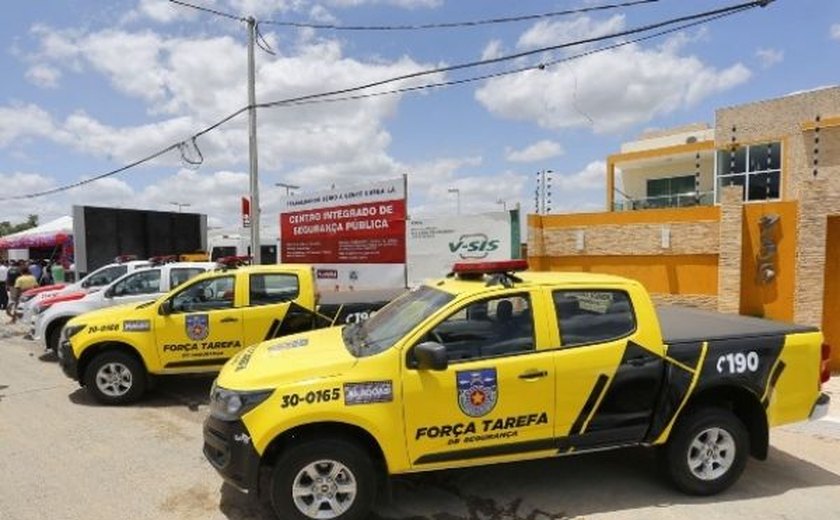Força Tarefa assegura mais 30 viaturas para fortalecer segurança em Maceió