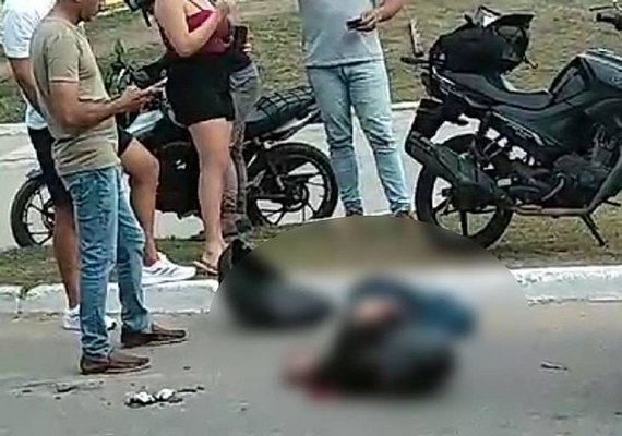 Motociclista cai de veículo, é atropelado por caminhão e morre no Antares