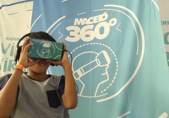 Prefeitura de Maceió leva realidade virtual a evento no SESI Cambona