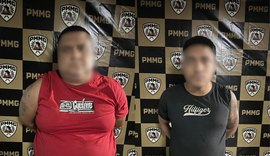 Foragidos de Alagoas são presos em Minas Gerais com arma e drogas