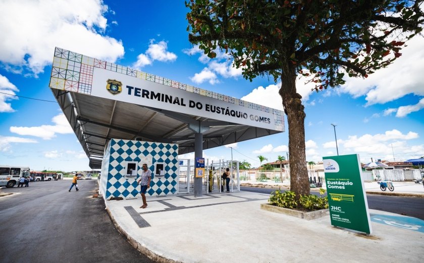 Linhas 612, 615 e ônibus que atendem Rio Largo passam a fazer ponto final no Eustáquio Gomes