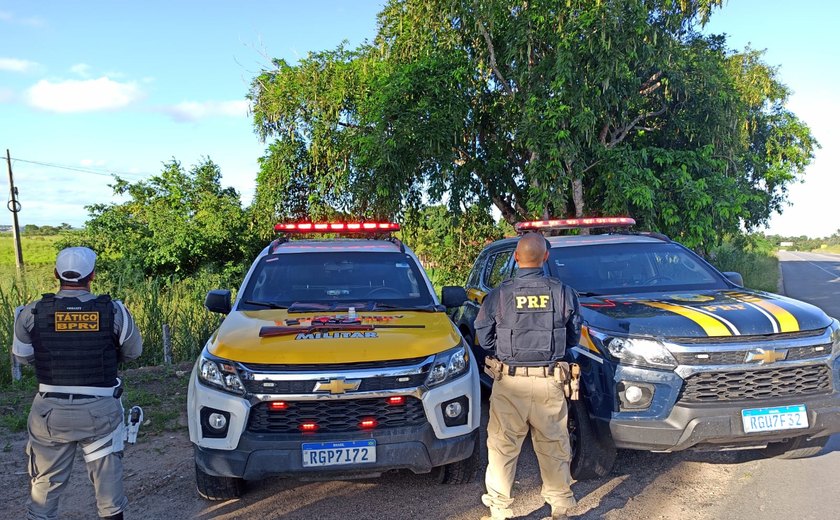 Homem é preso com arma de fogo durante abordagem da PRF e do BPRv em São Sebastião