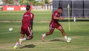 CRB finaliza preparação para enfrentar o Penedense