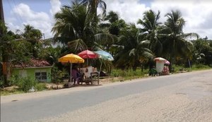 Ambulante morre atropelada na AL-101 Norte, em Maragogi