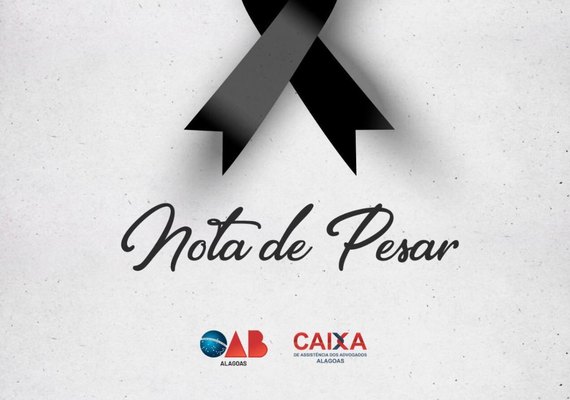 OAB-AL emite nota de pesar por morte do advogado Lúcio Luiz Izidro da Silva