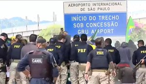 VÍDEO: PRF dispersa bolsonaristas golpistas que fechavam acesso ao Aeroporto de Guarulhos