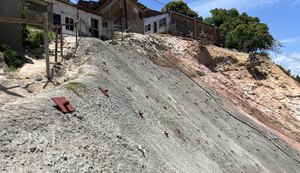 Contenção na encosta Marquês de Abrantes renova esperança de moradores