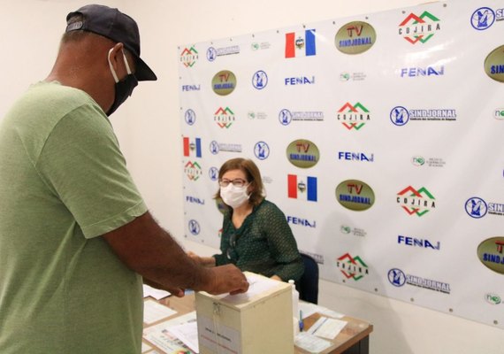 Mesmo com pandemia e home office, eleição para diretoria do Sindjornal supera quórum