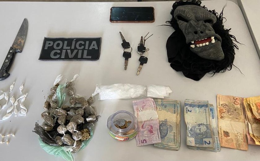 Operação prende acusado de tráfico de drogas no Sertão alagoano
