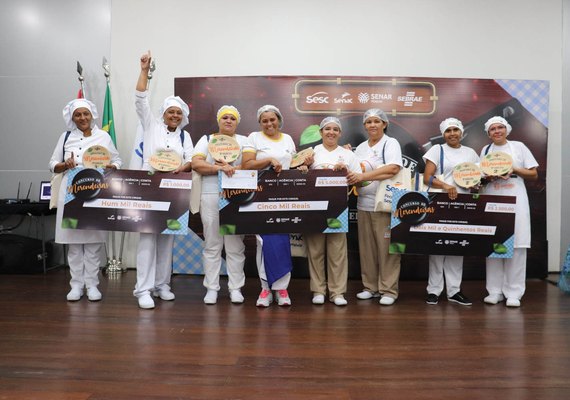 Senac Alagoas celebra encerramento da 7ª edição do Concurso de Merendeiras