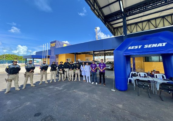 PRF/AL inicia Operação Maio Amarelo 2024, em São Miguel dos Campos