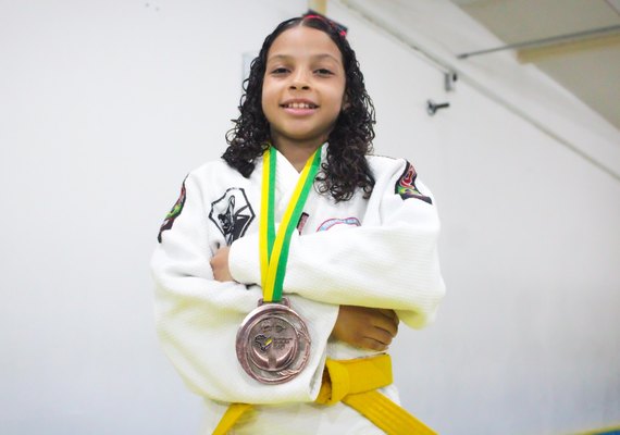 Alagoana Michaelly Tavares conquista bronze no Brasileiro e é convocada para representar o Brasil no Sul-Americano de Judô