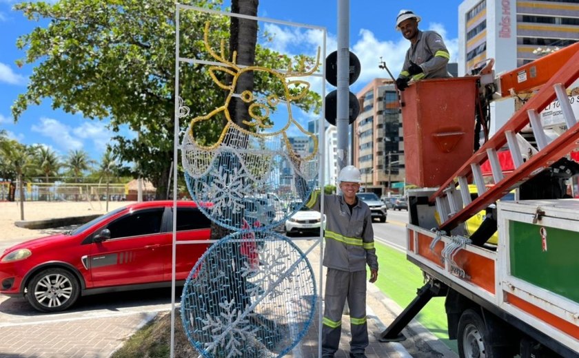 Natal de Maceió terá árvores nos bairros, túnel luminoso, presépios e vilas temáticas