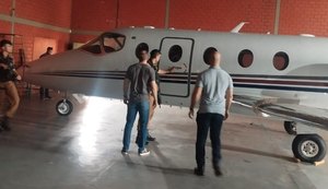 Gaesf de Alagoas cumpre mandados em Santa Catarina e Paraná e apreende aeronave avaliada em R$ 11 milhões