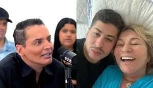 Quem é Noé, namorado da mãe de Eliana, 63 anos mais novo que ela, que chocou jornalista Leo Dias