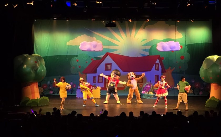 Sucesso infantil no Youtube, Bento e Totó e sua turma chegam a Maceió para única apresentação