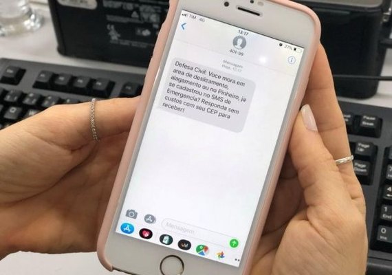Moradores do Pinheiro receberão SMS para se cadastrar em serviço de alertas de desastre