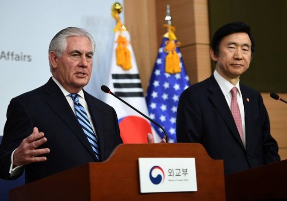 Ação militar contra Coreia do Norte é uma 'opção que está sobre a mesa'