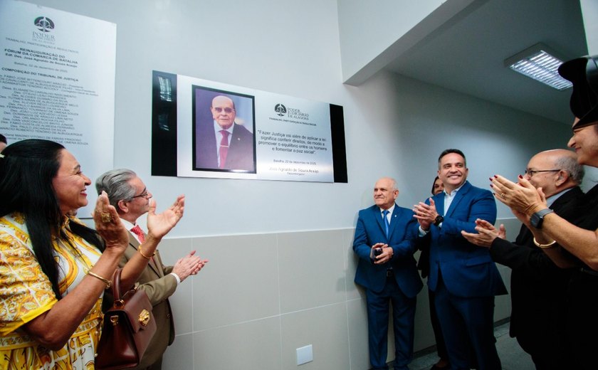 Governador participa da inauguração do novo Fórum da Comarca de Batalha