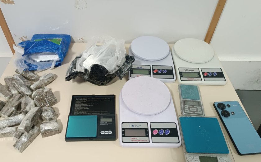 Denúncia anônima leva Polícia Militar a apreender um quilo de droga na Ponta Grossa
