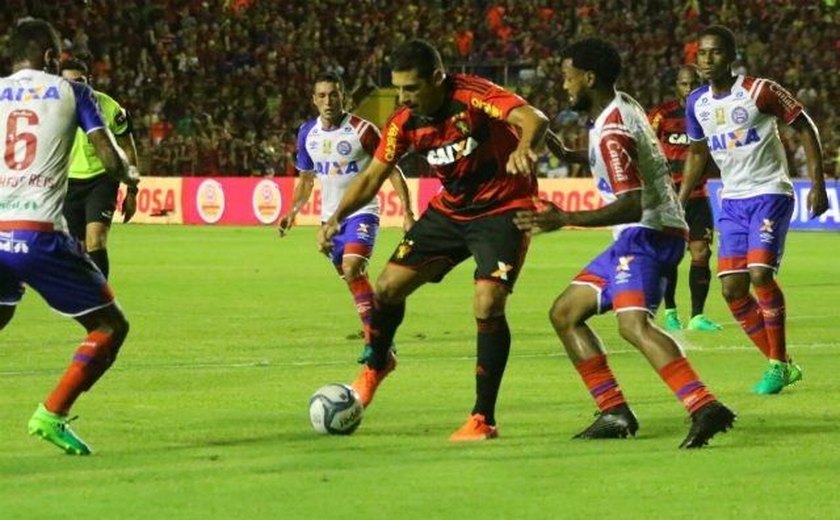 Bahia segura empate com o Sport e fica em vantagem na Copa do Nordeste