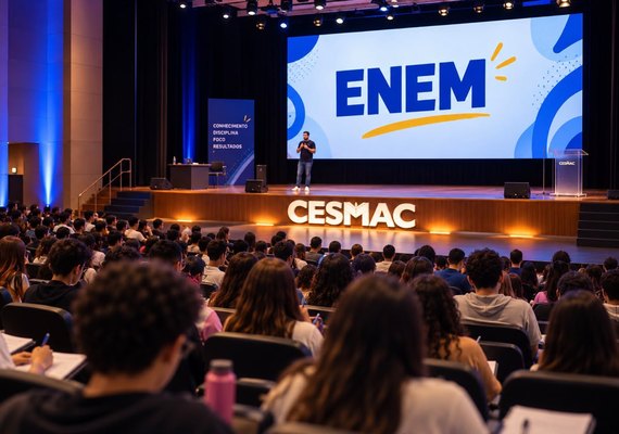 Na reta final para o Enem, mil estudantes participam de aulão no Cesmac
